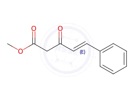 Chemical structure of 3-Oxo-5-phenyl-4-pentenoic acid methyl ester