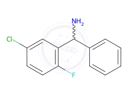 Chemical structure of (5-Chloro-2-fluorophenyl)(phenyl)methanamine