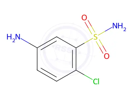 Chemical structure of Diazoxide Impurity 18