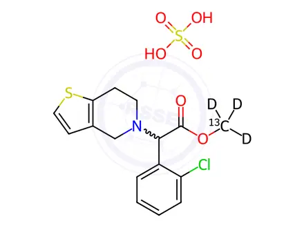 Chemical structure of Clopidogrel Impurity 179