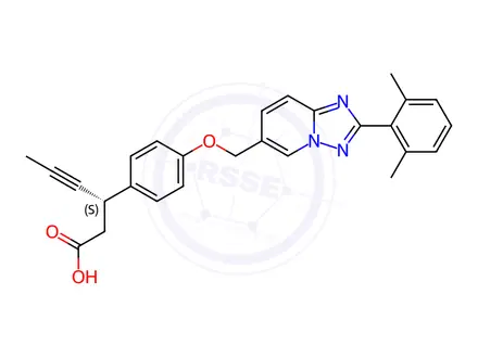 Chemical structure of LY-3104607
