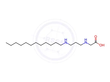 Chemical structure of N-[3-(dodecylamino)propyl]glycine