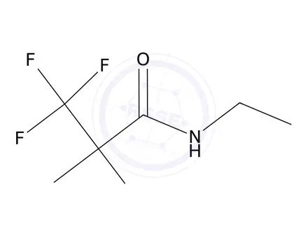Chemical structure of 2-amino-N-ethyl-3,3,3-trifluoro-2-methylpropanamide