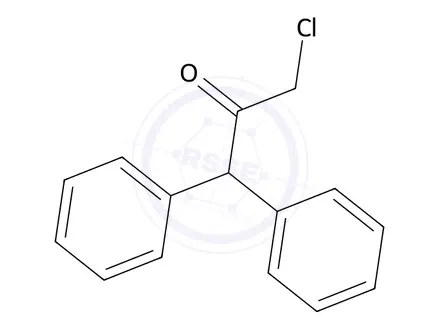 Chemical structure of 3-Chloro-1,1-diphenylpropan-2-one