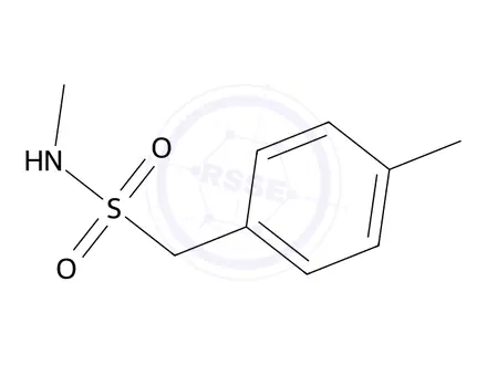 Chemical structure of N-methyl-1-(p-tolyl)methanesulfonamide