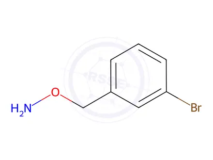 Chemical structure of O-(3-bromobenzyl)hydroxylamine