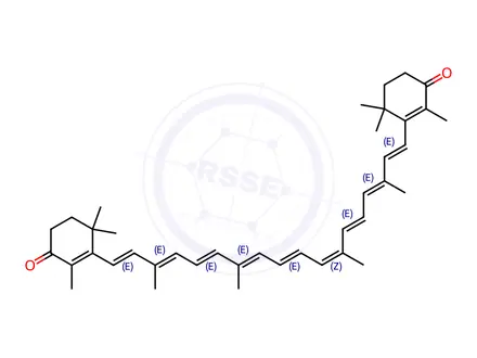 Chemical structure of Carotene Impurity 17