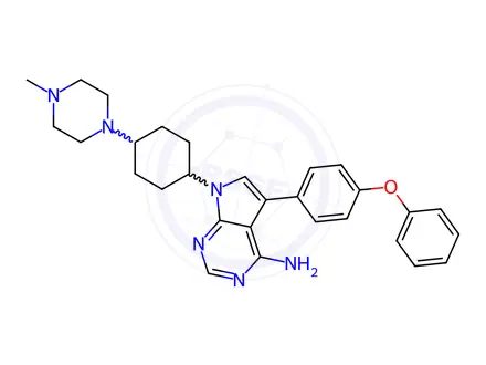 Chemical structure of A 419259 Trihydrochloride