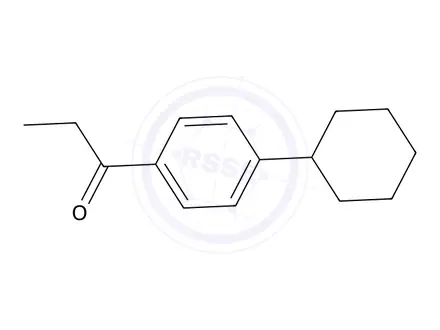Chemical structure of 1-(4-Cyclohexylphenyl)propan-1-one
