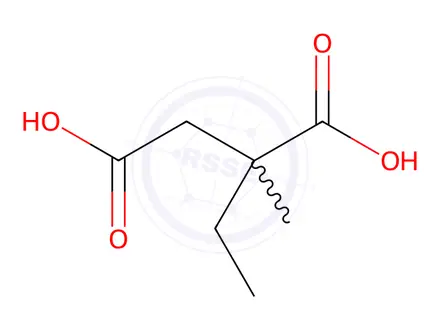 Chemical structure of Ethosuximide Impurity 1 (Ethosuximide EP Impurity A)