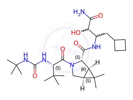 Chemical structure of 2'-Dihydro Boceprevir (Boceprevir Metabolite M28+M31 (Mixture of Diastereomers))