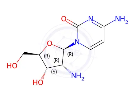 Chemical structure of Cytarabine Impurity 105