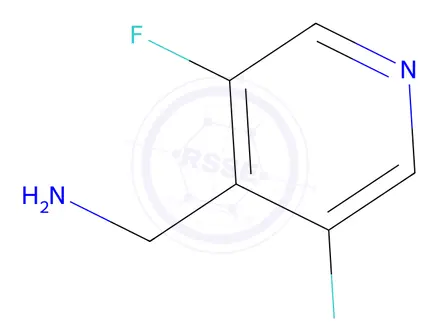Chemical structure of (3,5-difluoropyridin-4-yl)methanamine