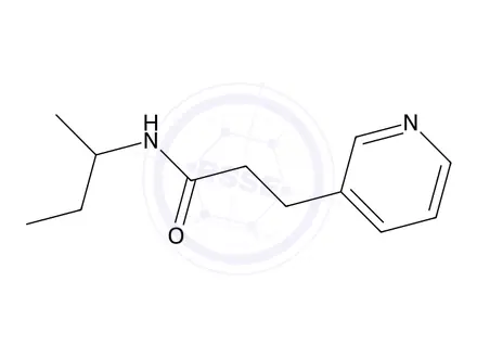 Chemical structure of n-(Sec-butyl)-3-(pyridin-3-yl)propanamide