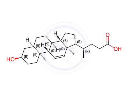 Chemical structure of Deoxycholic Acid Impurity 84