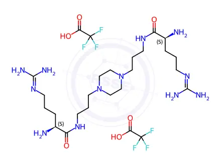Chemical structure of Ciraparantag Ditrifluoroacetate