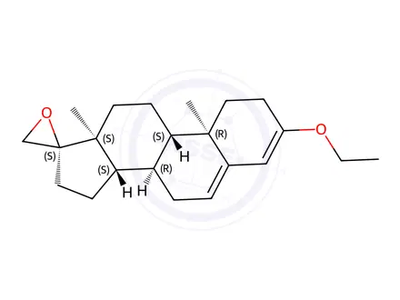 Chemical structure of Spironolactone Impurity 34