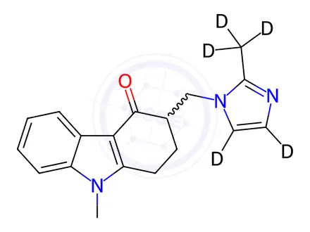 Chemical structure of Ondansetron-D5