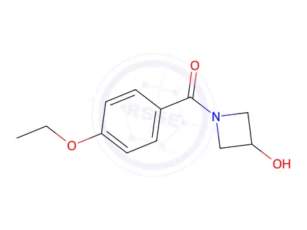 Chemical structure of 1-(4-ethoxybenzoyl)azetidin-3-ol