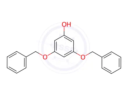 Chemical structure of 3,5-bis(Phenylmethoxy)phenol