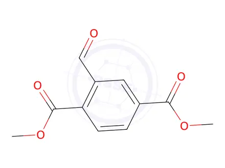 Chemical structure of Dimethyl 2-formylterephthalate