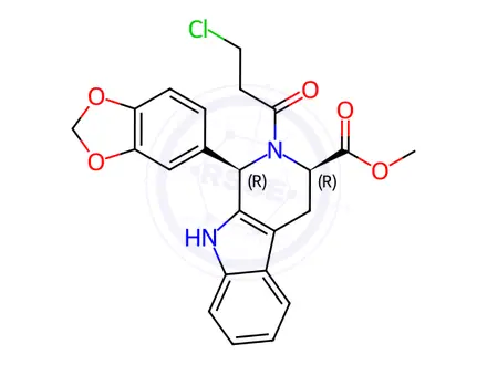 Chemical structure of Tadalafil Impurity 334