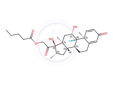 Chemical structure of βmethasone 21-Valerate