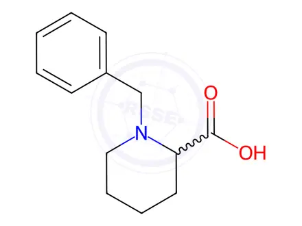 Chemical structure of 1-Benzylpiperidine-2-carboxylic acid