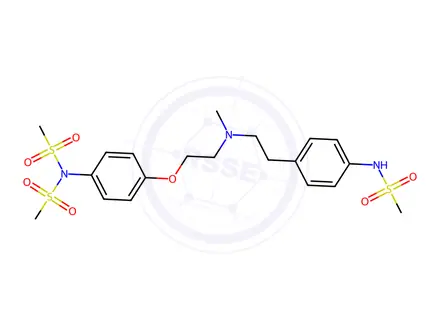 Chemical structure of N-Methylsulfonyl Dofetilide