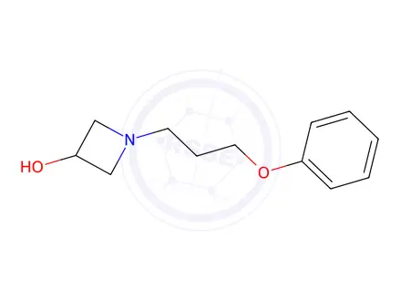 Chemical structure of 1-(3-phenoxypropyl)azetidin-3-ol