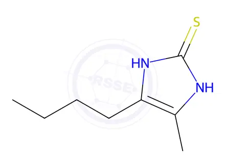 Chemical structure of 4-Butyl-5-methyl-1,3-dihydro-2H-imidazole-2-thione