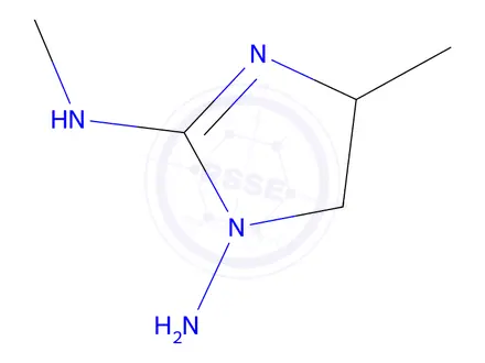 Chemical structure of N2,4-Dimethyl-4,5-dihydro-1H-imidazole-1,2-diamine
