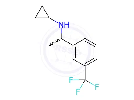Chemical structure of N-(1-(3-(trifluoromethyl)phenyl)ethyl)cyclopropanamine
