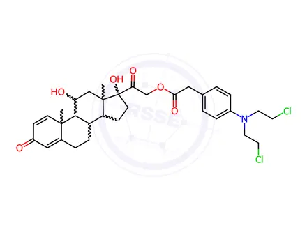 Chemical structure of Prednimustine Impurity 3