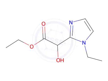 Chemical structure of Ethyl 2-(1-ethyl-1h-imidazol-2-yl)-2-hydroxyacetate