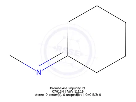 Chemical structure of Bromhexine Impurity 21