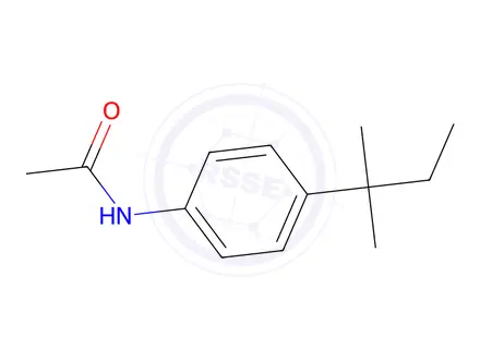 Chemical structure of N-(4-(Tert-pentyl)phenyl)acetamide