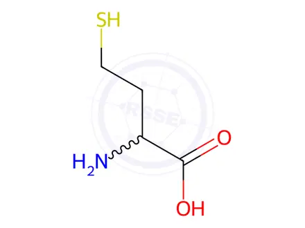 Chemical structure of DL-Homocysteine