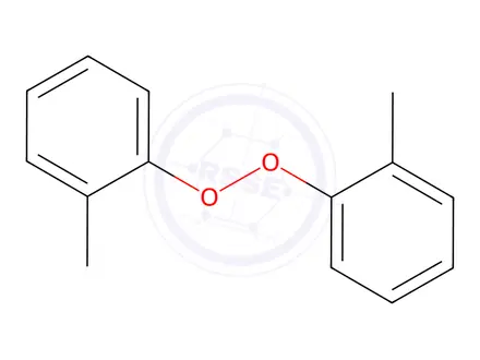 Chemical structure of bis(o-tolyl) peroxide