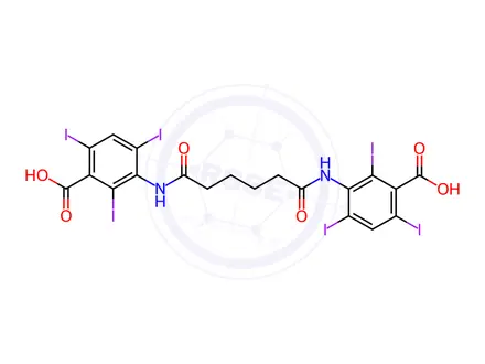 Chemical structure of Iodipamide