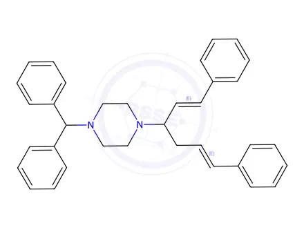 Chemical structure of Cinnarizine EP Impurity D