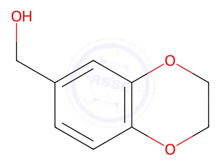 Chemical structure of (2,3-Dihydrobenzo[b][1,4]dioxin-6-yl)methanol