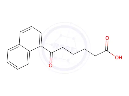Chemical structure of 6-(1-Naphthyl)-6-oxohexanoic acid