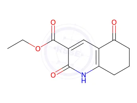 Chemical structure of Ethyl 2,5-dioxo-1,2,5,6,7,8-hexahydroquinoline-3-carboxylate