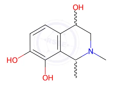 Chemical structure of Norepinephrine Impurity 10