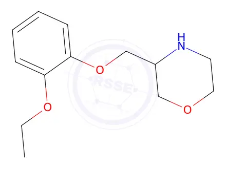Chemical structure of (±)-Viloxazine