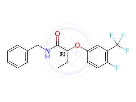Chemical structure of Beflubutamid Impurity 2