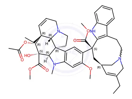 Chemical structure of Vinblastine Sulfate Impurity 1