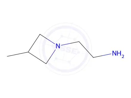 Chemical structure of 2-(3-Methylazetidin-1-yl)ethan-1-amine