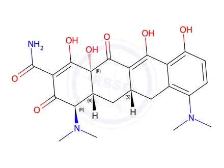 Chemical structure of Minocycline EP Impurity A (HCl Salt)